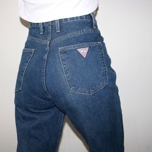 Vintage Guess High Waisted Boyfriend Jeans